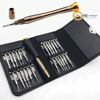 [ SALE ] Bộ tô vít ví da 25 trong 1
