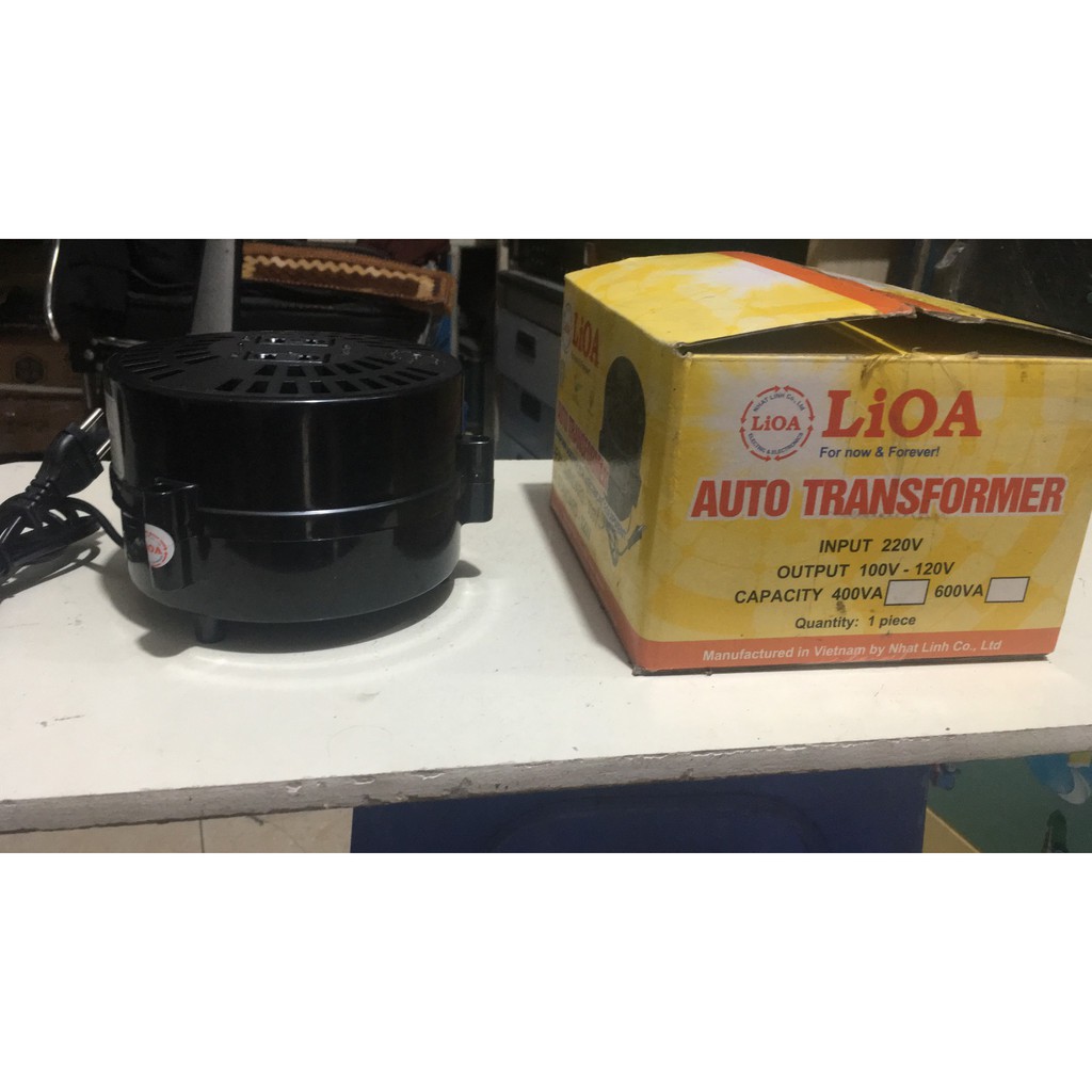 Biến áp lioa 400va hàng chính hãng bảo hành 36 tháng