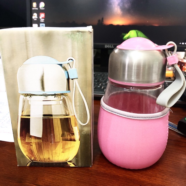 Bình thủy tinh ủ cháo cho bé