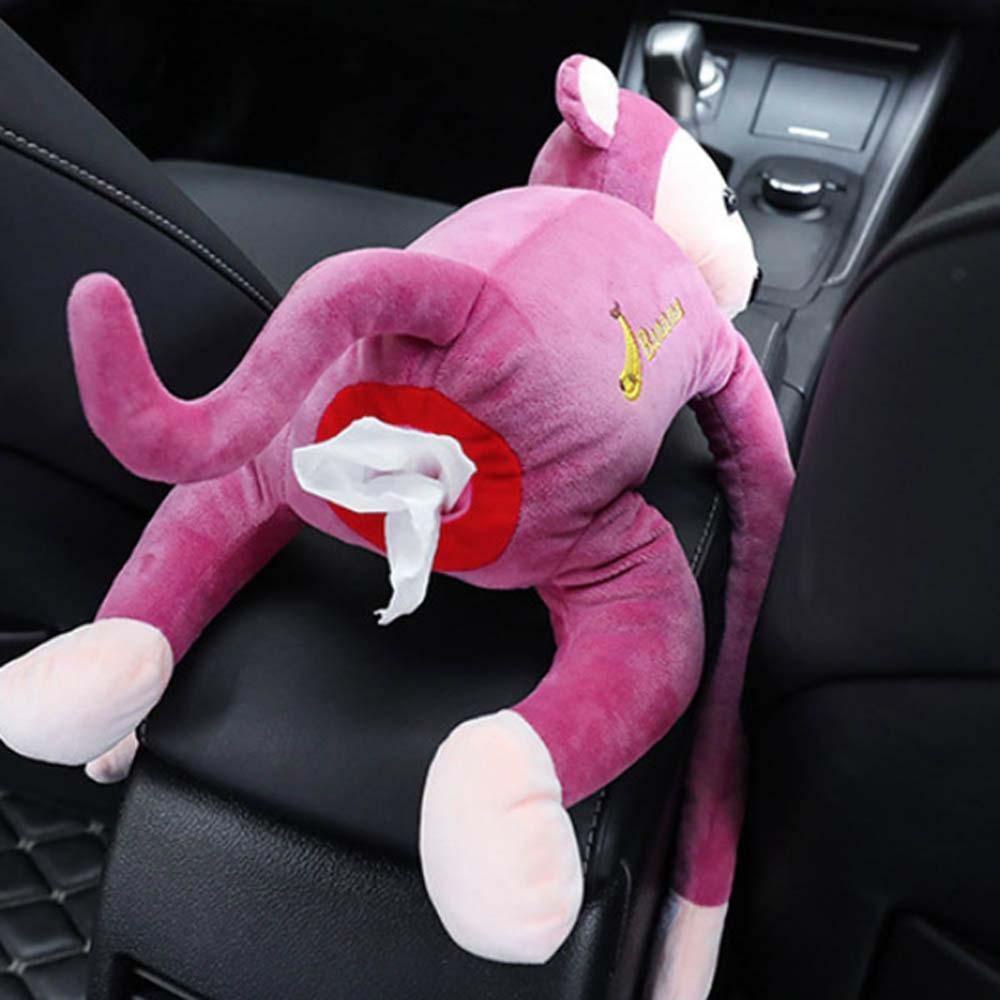 Hộp Đựng Khăn Giấy Hình Động Vật Hoạt Hình Đáng Yêu Cho Xe Hơi