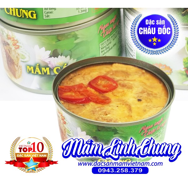 Mắm linh chưng đóng hộp - Đặc sản An Giang