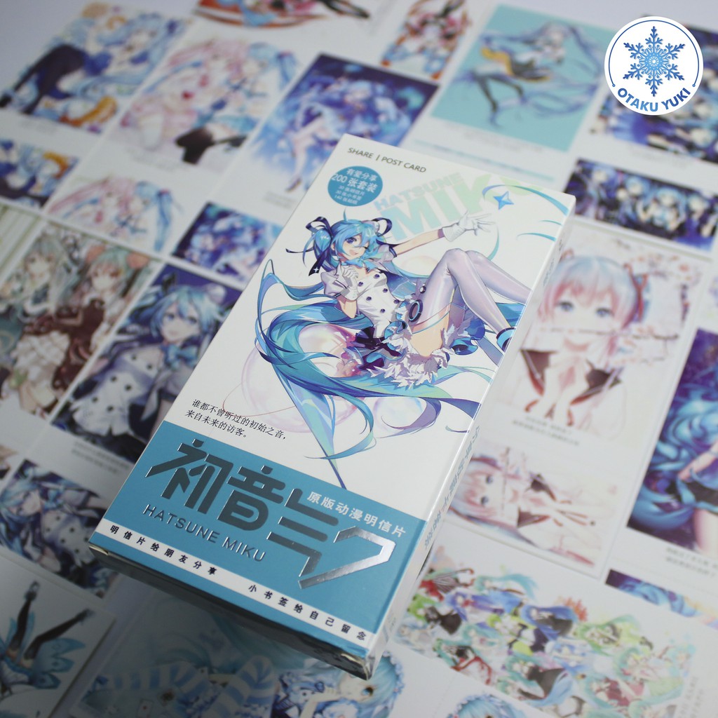 Bưu Thiếp Postcard Hatsune Miku