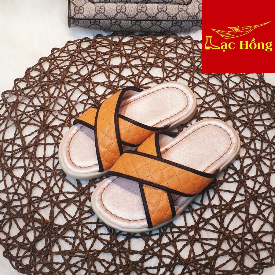 Dép trẻ em quai chéo nam nữ 4 đến 8 tuổi [Ảnh Thật]