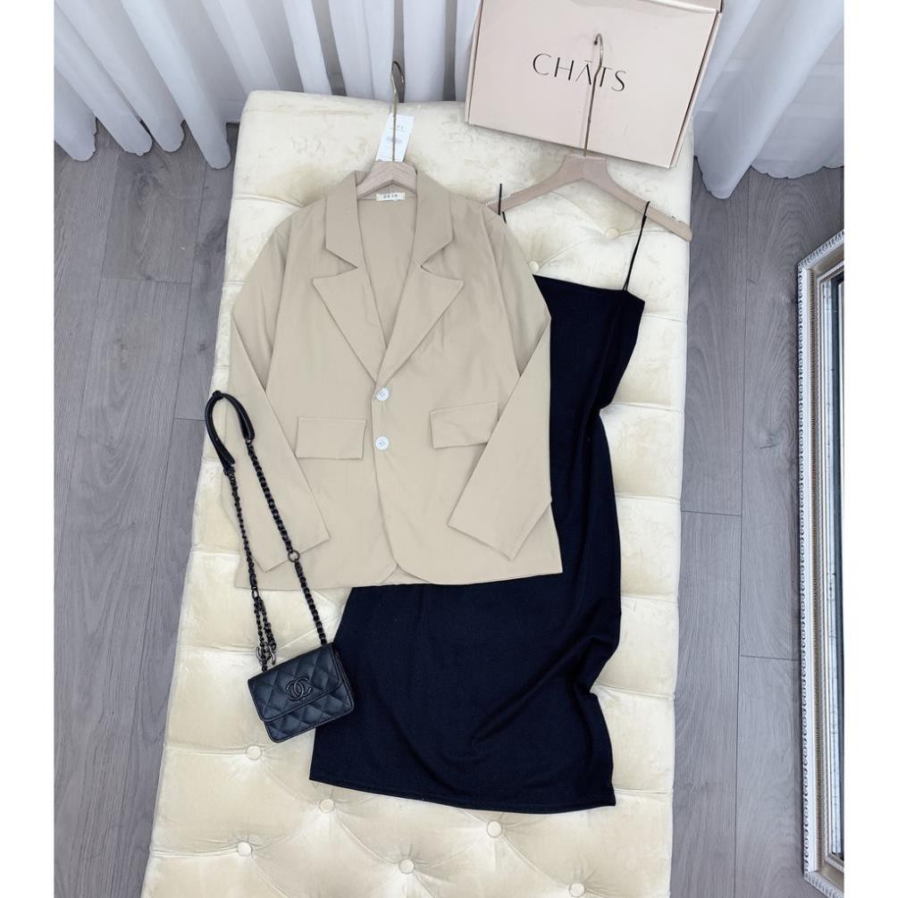 Set đồ nữ cá tính, set váy dài áo vest đi chơi sang chảnh mùa hè đẹp 8A00102 JKR | BigBuy360 - bigbuy360.vn