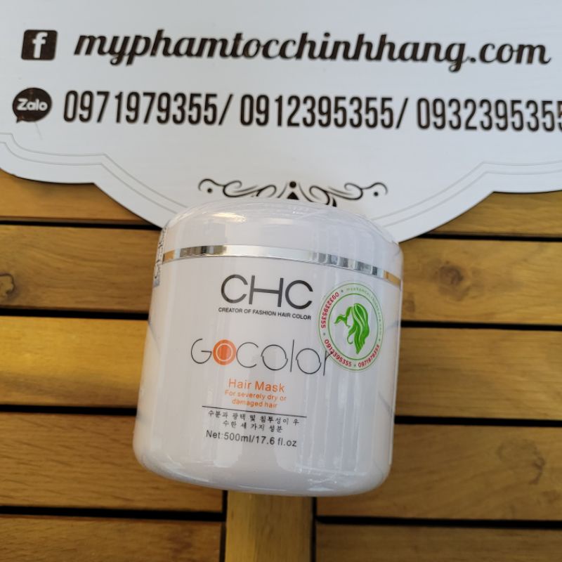 Dầu hấp phục hồi tóc Chc gocolor 500ml