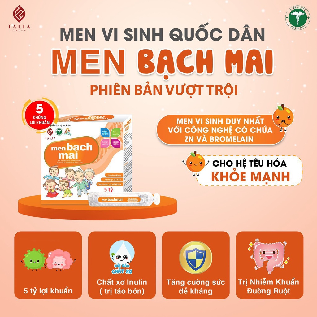 Men sống Bạch Mai Premium