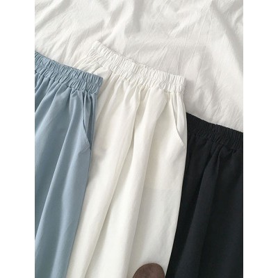 [Mã FADIRECT20 giảm 20K đơn 150K] Chân váy chữ A dáng dài midi Ulzzang freesize phong cách Hàn Quốc hàng Quảng Châu | BigBuy360 - bigbuy360.vn