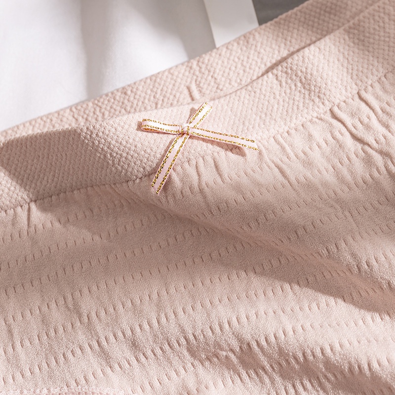 Quần Lót Cotton Phối Ren Không Đường May Quyến Rũ Thoáng Khí Thoải Mái Cho Nữ
