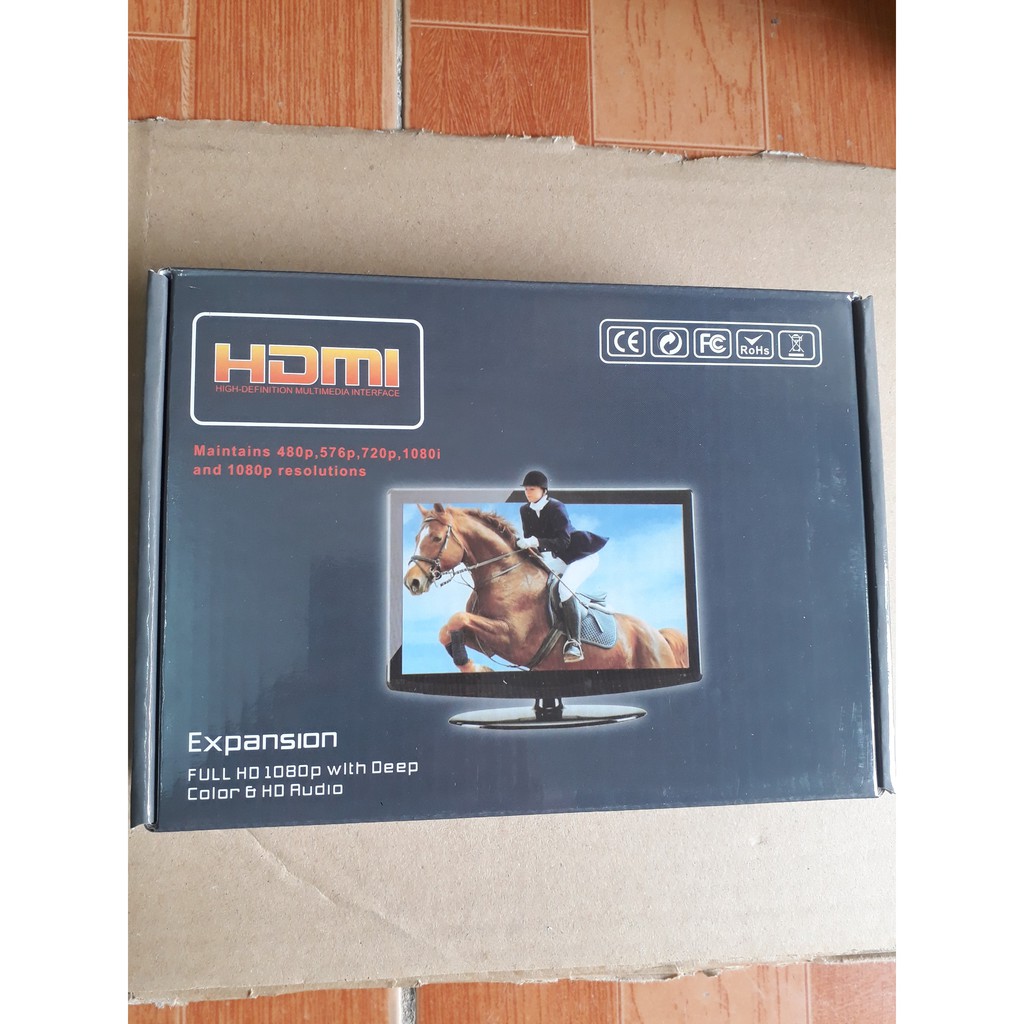 [Mã 159ELSALE hoàn 7% đơn 300K] Bộ HDMI to lan 60m. HDMI kéo dài 60m