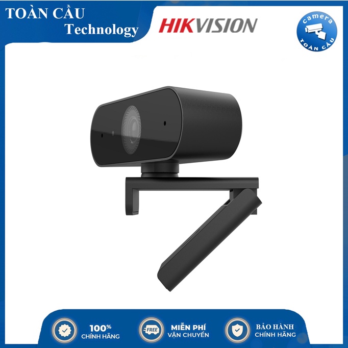 Webcam Học online Hikvision DS-U320- Hình Ảnh Chất Lượng Cao, Micro Tích Hợp Âm Thanh Rõ Ràng, Kết Nối USB 2.0