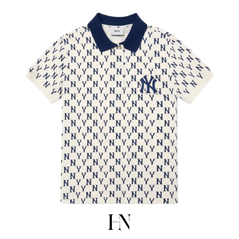 ÁO POLO MLB MONOGRAM ALL OVER KARATTI