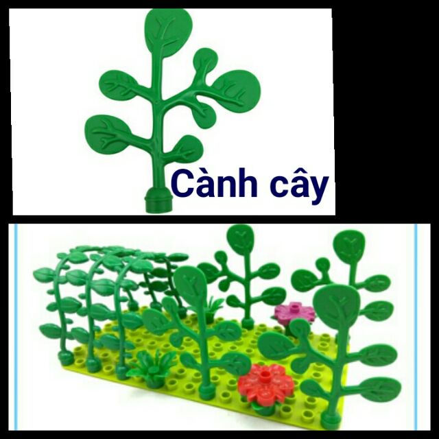 Các chi tiết đặc biệt lắp ráp vườn cây