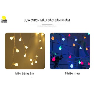 Dây led trang trí lều trại, giáng sinh, sinh nhật bóng bi