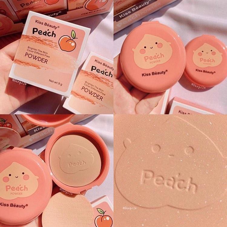Phấn nền Quả Đào Peach Powder Kiss Beauty sáng da  nội địa sỉ tốt - DREAM STORE | BigBuy360 - bigbuy360.vn