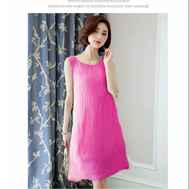ĐẦM BẦU CÔNG SỞ VÁY BẦU SUÔNG DẬP LI THỜI TRANG HÀN QUỐC
