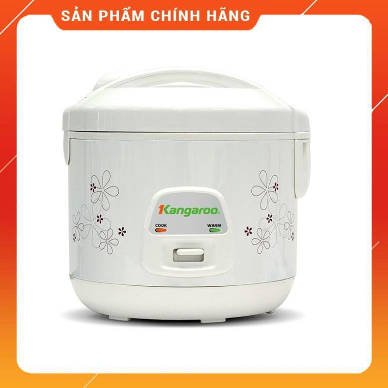 XẢ KHO THANH LY Nồi cơm điện Kangaroo 1.2 lít KG18N( Hàng trưng bày nguyên hộp bảo hành 12 tháng)