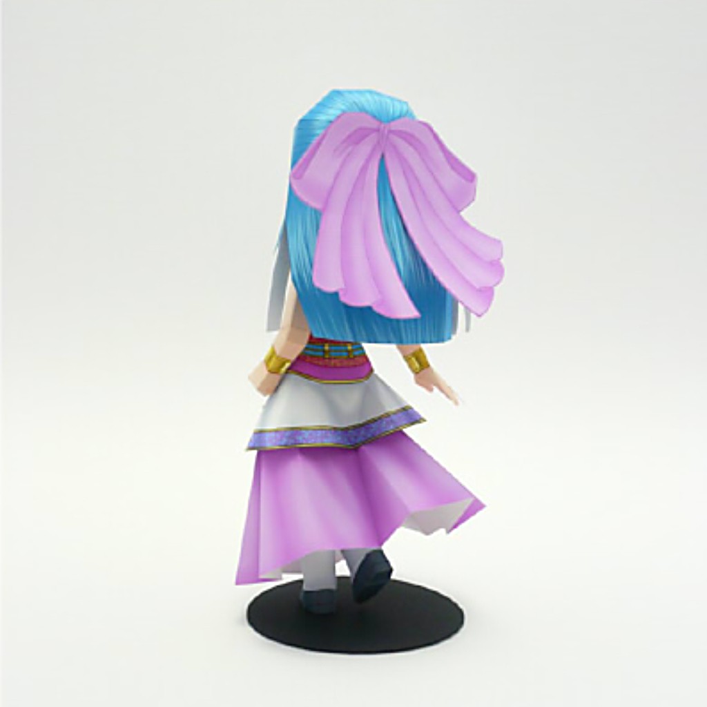 Mô hình giấy Anime Game Nera Briscoletti (Flora) - Dragon Quest V