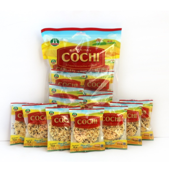 Cơm cháy Cochi lẻ gói 15g  - Đặc sản Ninh Bình