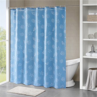 Rèm nhà tắm chống thấm vỏ sò 1m8 x 1m8 loại cao cấp