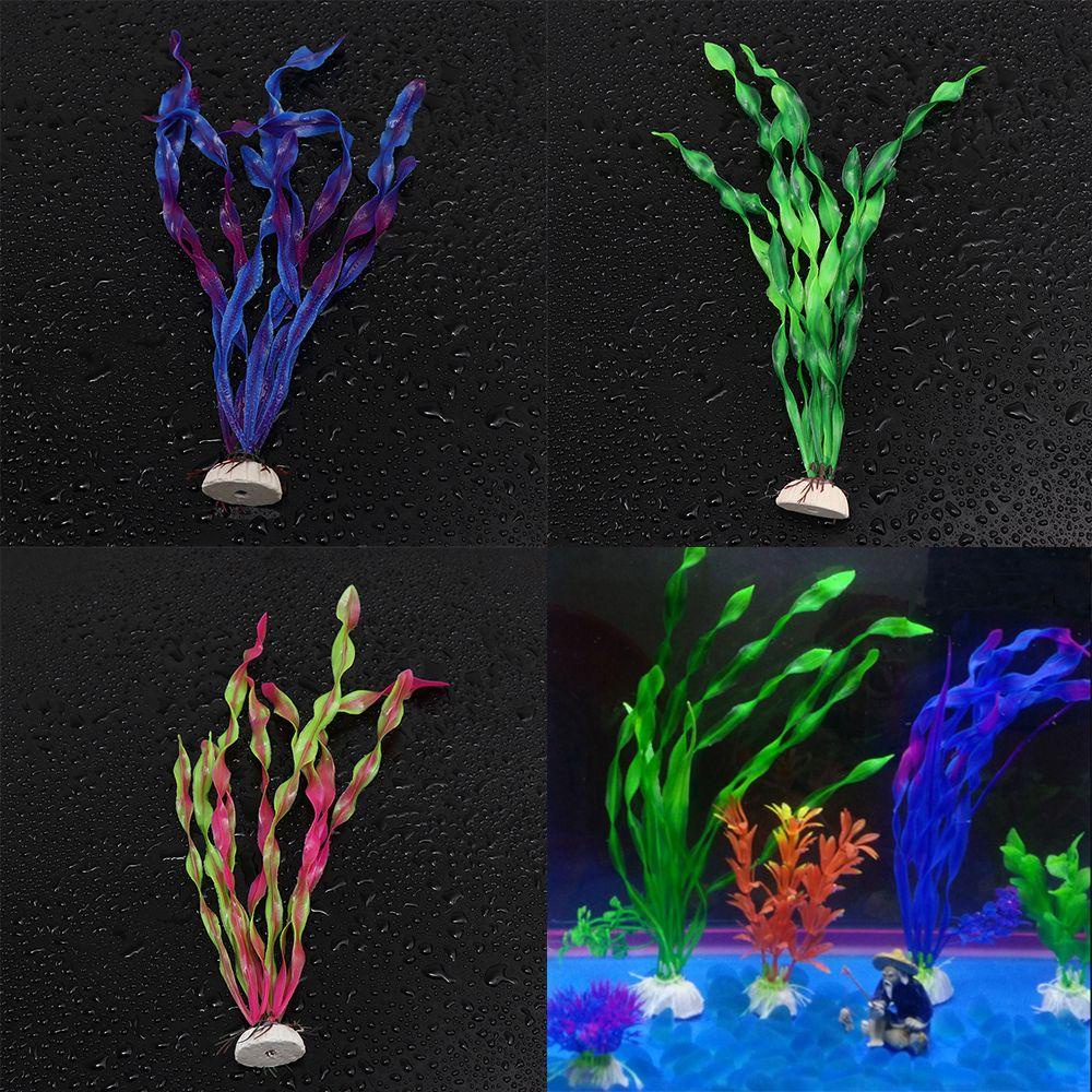 Bộ 3 Cây Giả Bằng Nhựa Trang Trí Bể Cá