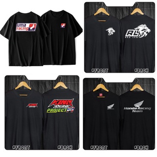 BST Áo Thun Racing Biker Honda phản quang - UMA V2 - King Drag - Redleo Nam Nữ Tay Ngắn Unisex