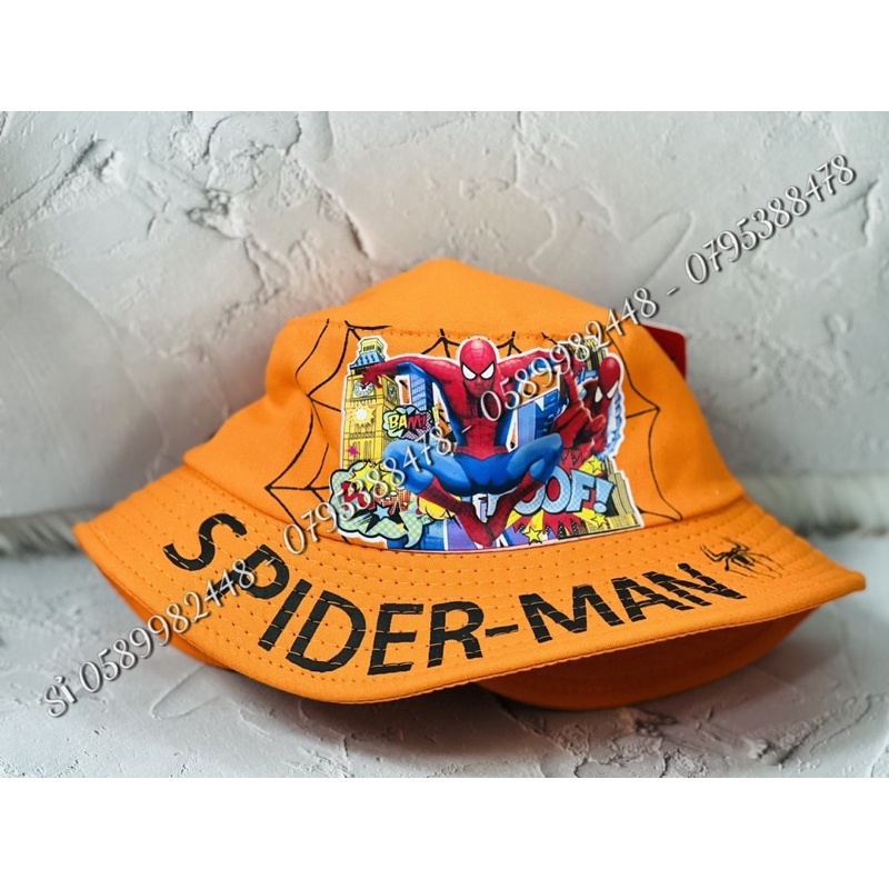 Mũ Vành Cho Bé Trai In Nhện 🕷 Cute Cho Bé 1tuổi đến 5t cute thời trang
