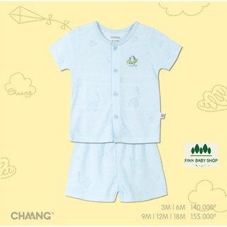 [Chaang] Bộ cộc cúc giữa summer xanh da trời