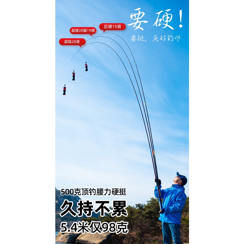 Cần câu đài-sản phẩm cần câu đến từ thương hiệu Fuyanshan-cần câu Hoàng Trung