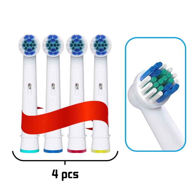 4/16 Đầu bàn chải thay thế thích hợp cho oral b braun d12 d16 junior vitality d20