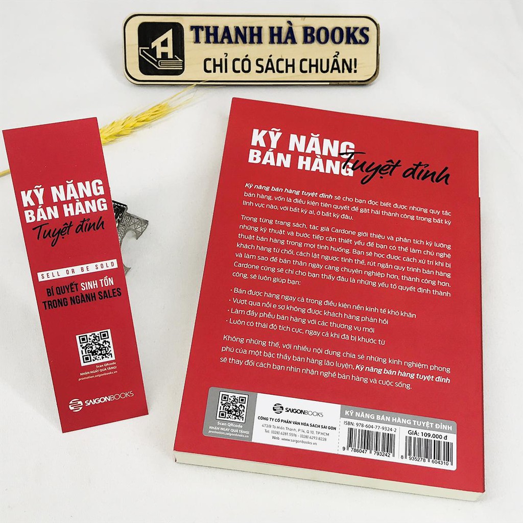 Sách - SELL OR SOLD - Kỹ năng bán hàng tuyệt đỉnh - Bí quyết sinh tồn trong ngành SALES (Kèm bookmark)