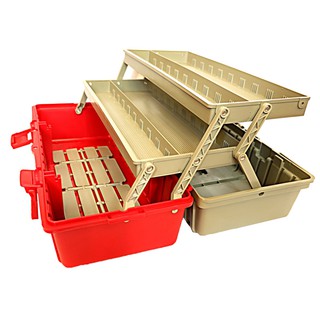 Thùng đồ nghề 2 tầng nhiều ngăn cỡ lớn c- mart buddy k0004 - kích thước 420x180x170mm