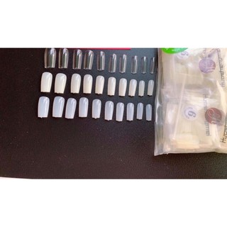 Móng úp HSM fom vuông ( bịch 600 móng)  [Nail Spa]