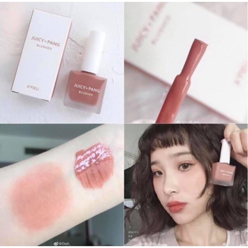 Phấn má dạng kem A’pieu Juicy Pang Blusher