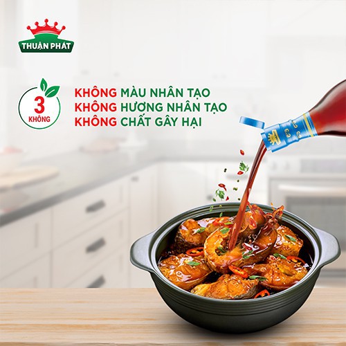 Bộ 2 nước mắm cá cơm Thuận Phát 40 620ml/chai - Từ nước cốt nhĩ cá cơm Phú Quốc | BigBuy360 - bigbuy360.vn