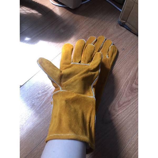 Găng tay da hàn GNC Safety 14 inch