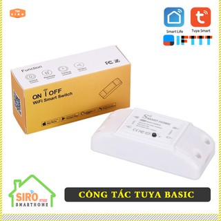 [Siêu Hót] Công Tắc Thông Minh TUYA BASIC WIFI (BH 1 ĐỔI 1)