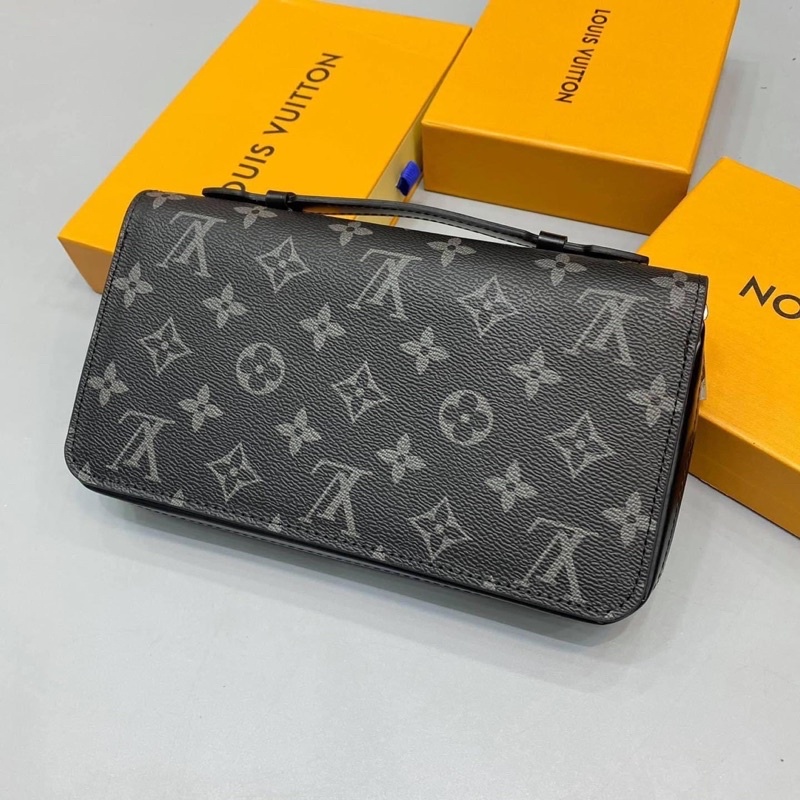 ✖️HÀNG CAO CẤP🎖Ví bản to nam - ví da nam , nữ có quai cầm , hàng full box giầy tờ , cao cấp có sẵn