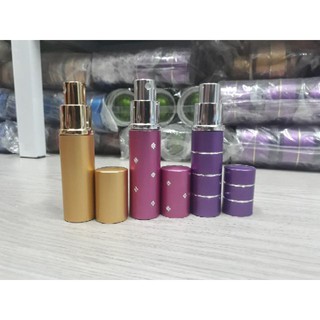 Chai chiết nước hoa tròn (10chai) 12ml | vỏ nhôm nhám