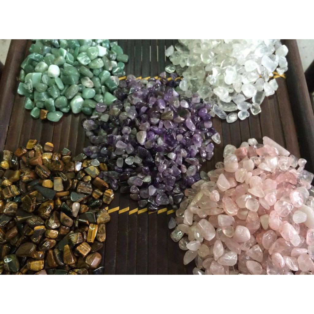 [ Hàng đẹp ] 100g Đá Vụn Thạch Anh Vật Phẩm Phong Thủy | BigBuy360 - bigbuy360.vn