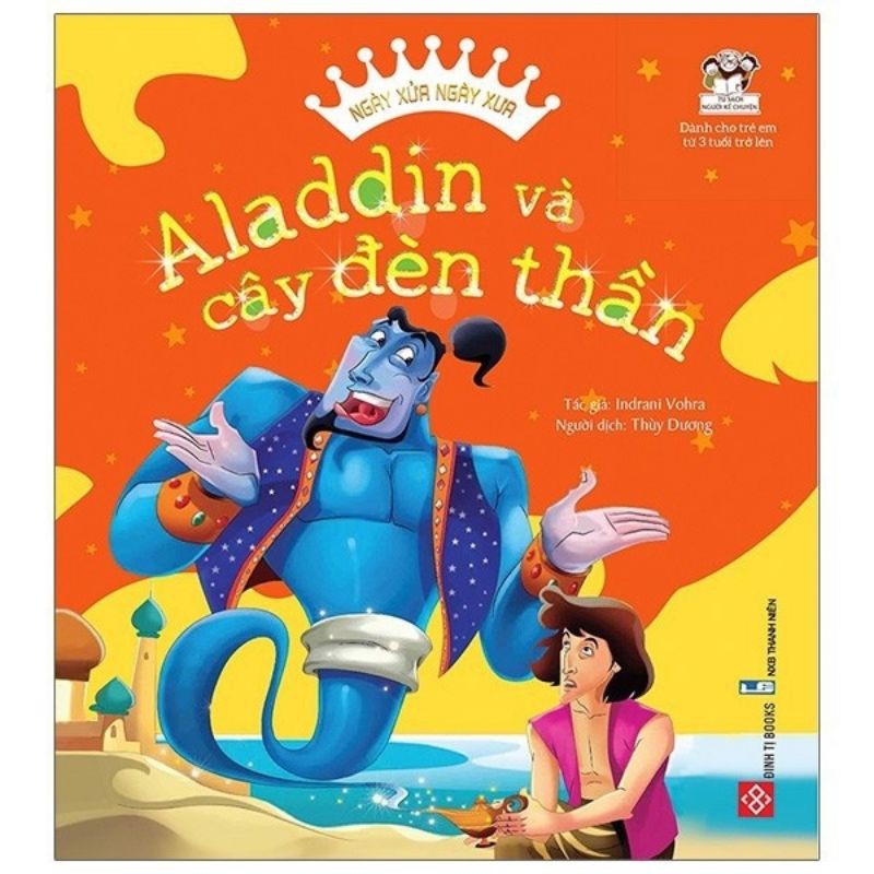 Sách - Truyện cổ tích Ngày xửa ngày xưa (6 cuốn 96k bìa) Đinh Tị