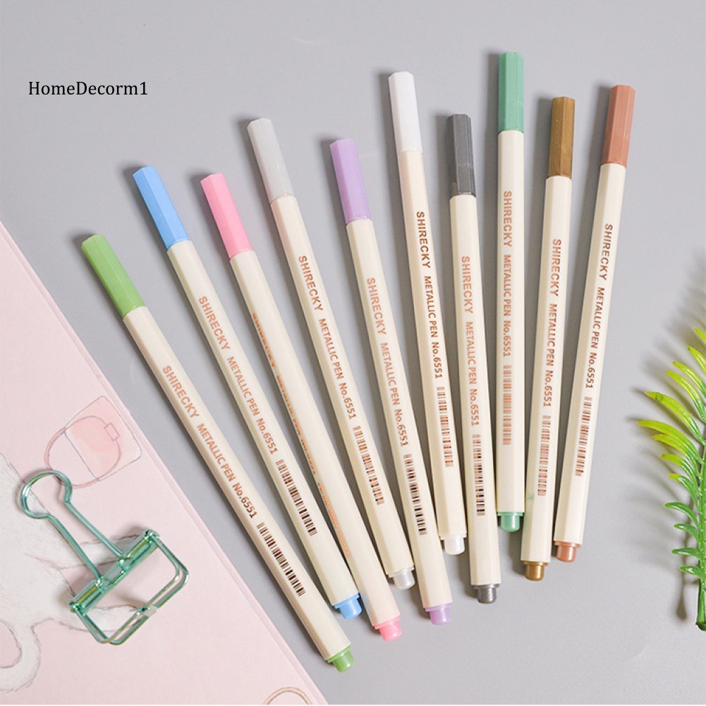 Set 10 Bút Lông Viết Thư Pháp Độc Đáo