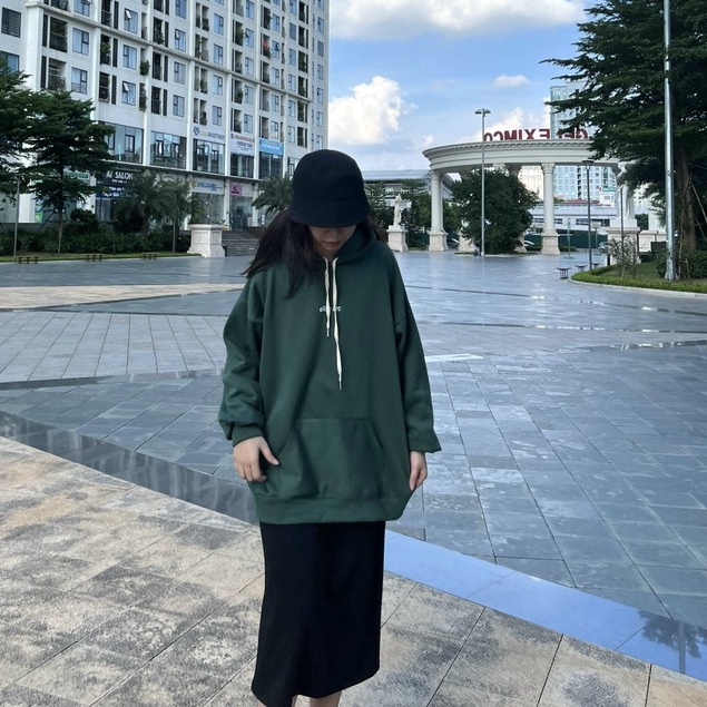 Áo Hoodie Nỉ Ngoại Allon Arc PEONYB Unisex [FREESHIP] Hoodies form rộng tay bồng kiểu dáng đơn giản đường phố hàn quốc