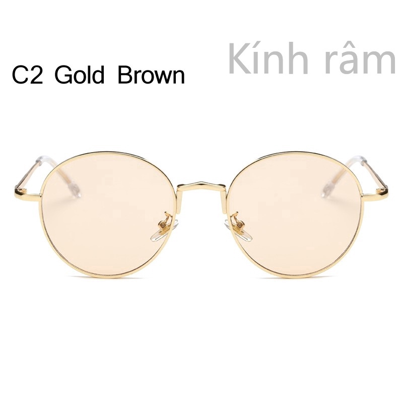Kính mát hình Oval thời trang dành cho nữ