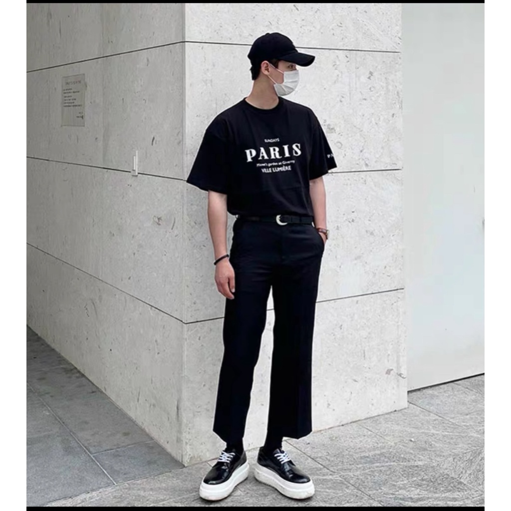 Áo thun Stee PARIS SUNDAYS CVC - Giá sỉ Unisex