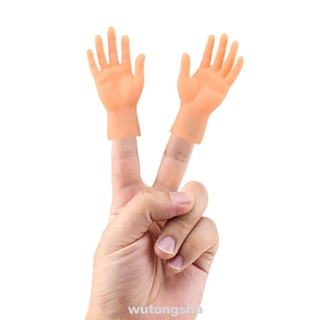 1 Pair Friends Horror Halloween Jokes Gifts Kids Funny Puppet Right Left Finger Hands