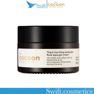 Thạch Từ Hoa Hồng Cocoon  Rose Aqua Gel Cream Dưỡng Ẩm  30ml