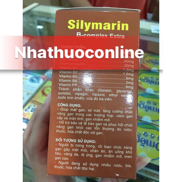 ✅SILYMARIN B-COMPLEX EXTRA GIÚP TĂNG CƯỜNG GIẢI ĐỘC,MÁT GAN | BigBuy360 - bigbuy360.vn