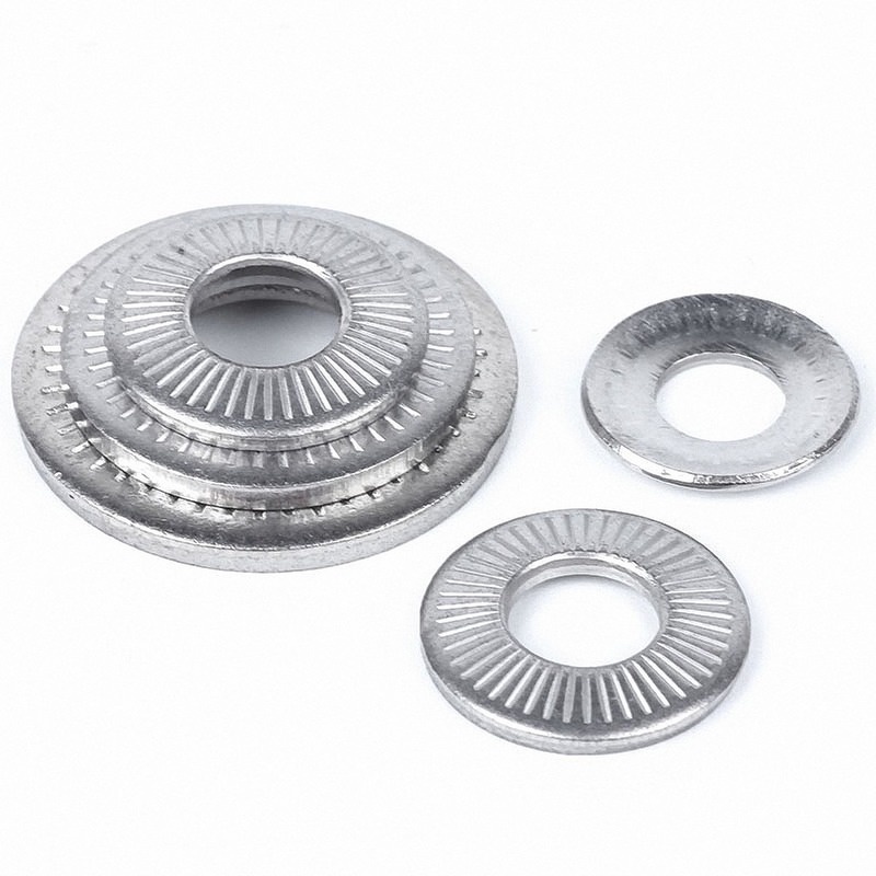 Urlwall Vòng Đệm Khóa Răng Bằng Thép Không Gỉ m8 m10 m12 m16 m20