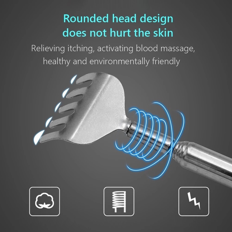 1 Dụng Cụ Mát Xa Lưng Bằng Thép Không Gỉ Chất Lượng Cao