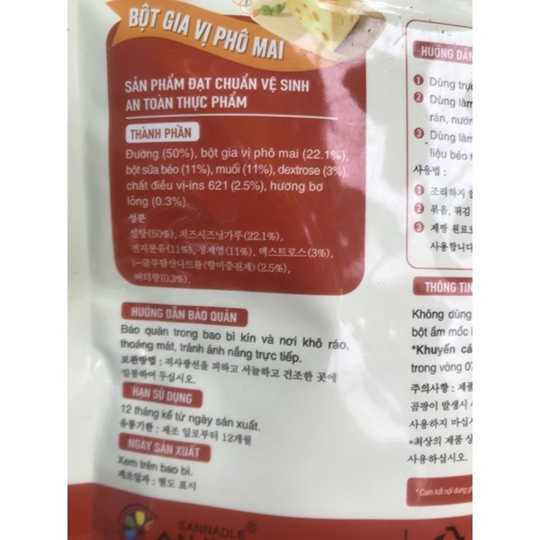 Bột gia vị Phô mai Sajang